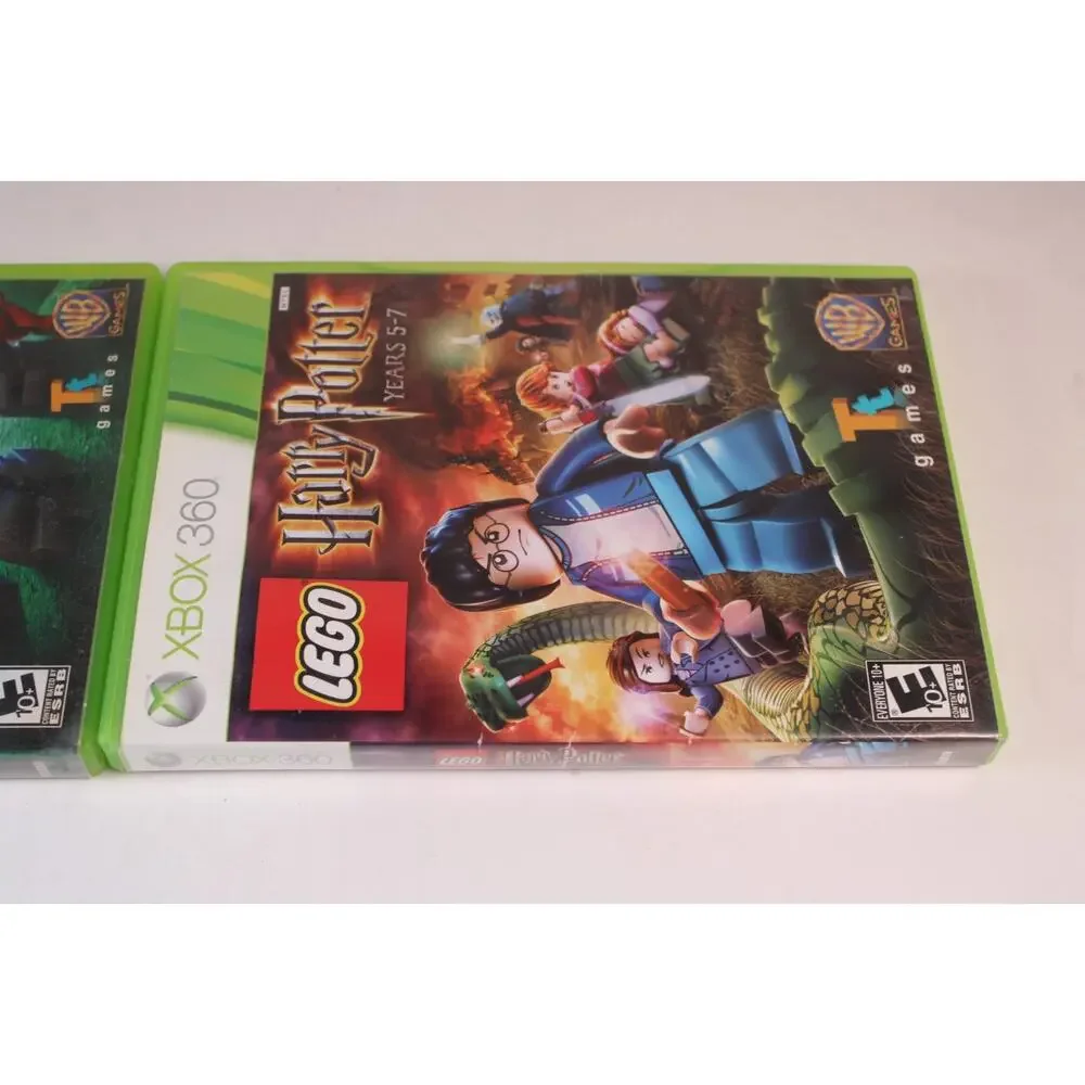 LEGO Harry Potter 1–4 & 5–7 (Xbox 360) – 2 Game Bundle Kids Games Used Lot